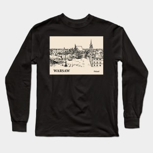 Warsaw - Poland Long Sleeve T-Shirt